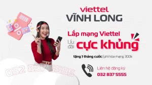lắp đặt mạng wifi viettel, gắn wifi viettel, bắt mạng viettel, lắp mạng viettel tại Vĩnh Long, liên hệ 032 837 5555