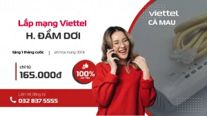 lắp đặt mạng wifi viettel, gắn wifi viettel, bắt mạng viettel, lắp mạng viettel tại huyện Đầm Dơi, Cà Mau, liên hệ 032 837 5555