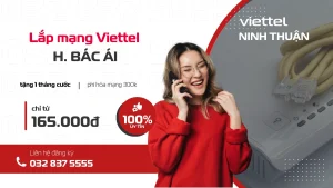 lắp đặt mạng wifi viettel, gắn wifi viettel, bắt mạng viettel, lắp mạng viettel tại huyện Bác Ái, Ninh Thuận liên hệ 032 837 5555