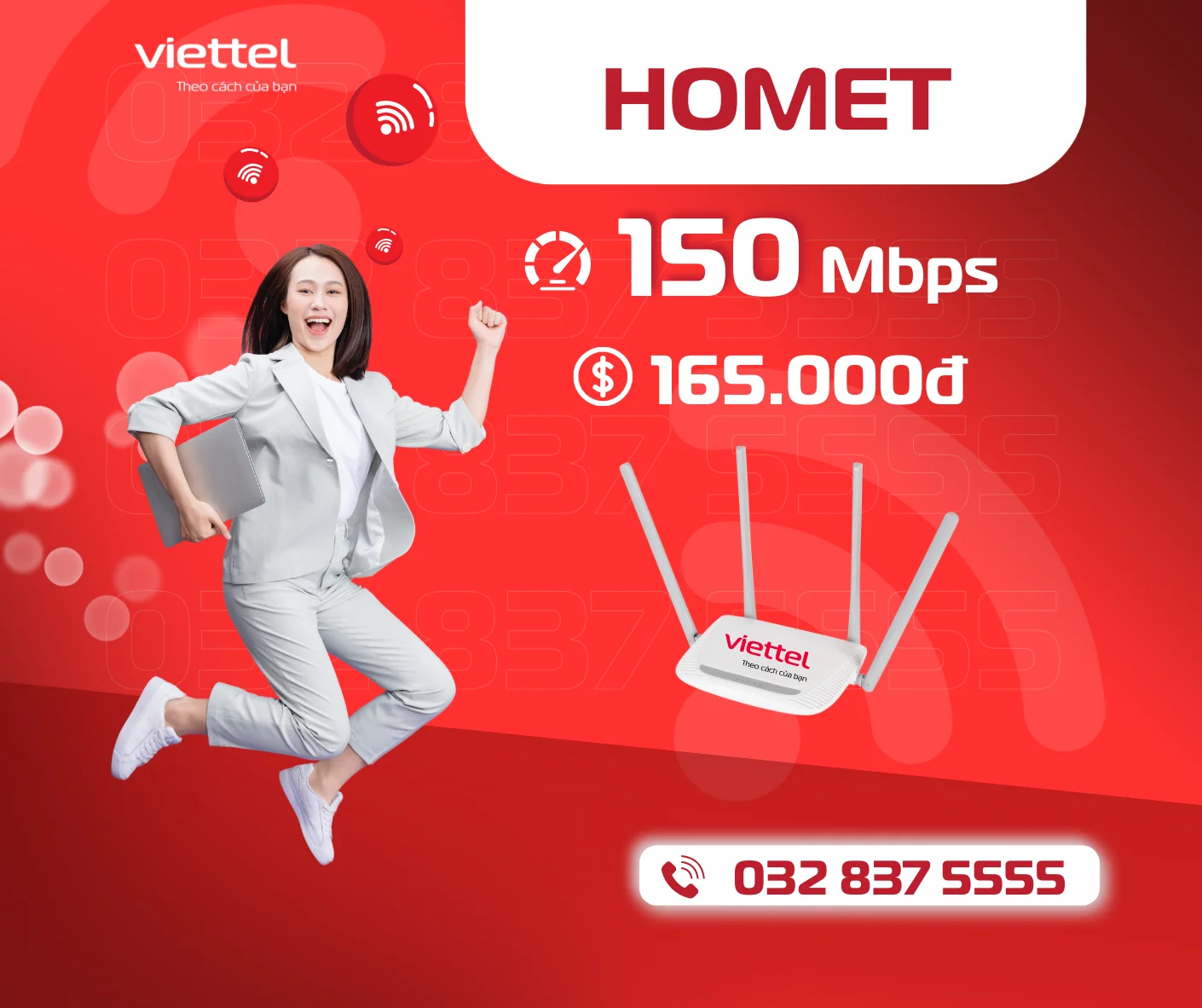 Gói cước HOMET Viettel