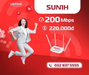 Gói cước SUN1H viettel