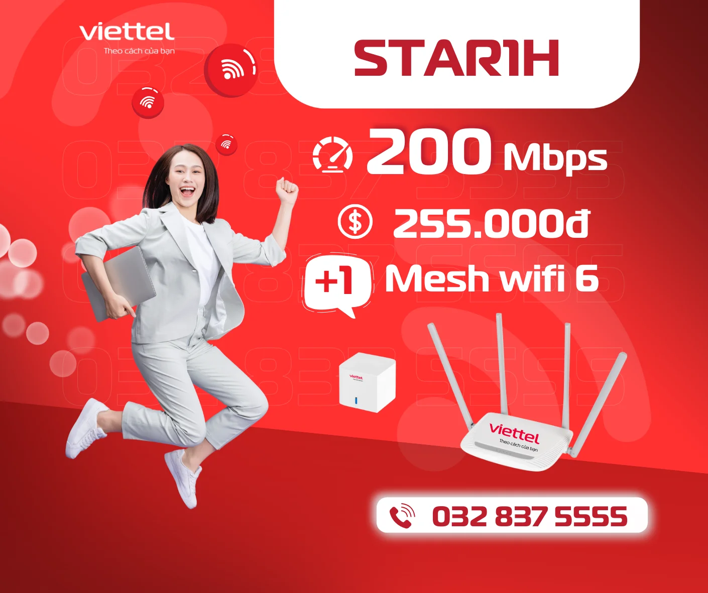 Gói cước STAR1H Viettel
